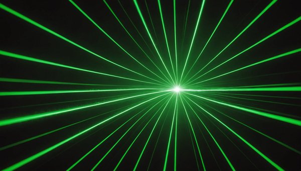 Découvrez le laser vert : applications professionnelles et avantages